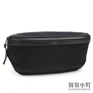 YSL City Crossbody Bag Black of leather waist pouches bum Bag shoulder